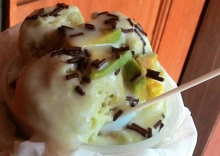 Resep Ice Cream Alpukat Dari Prathidina