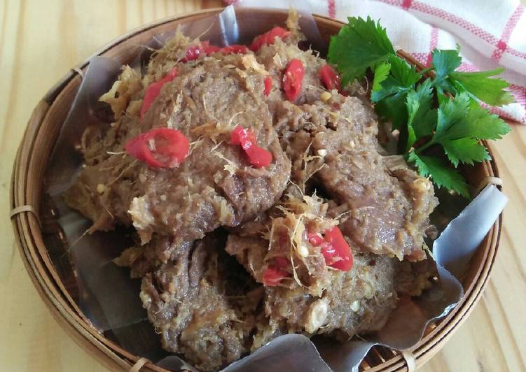 Gepuk Garut foto resep utama