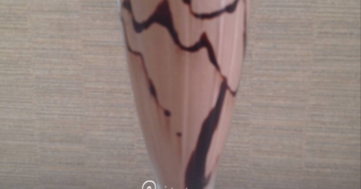 Resep Chocolate Milkshake yang benar-benar nyoklat 😁