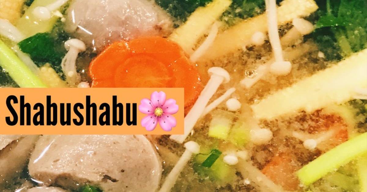 Shabu shabu sederhana - 194 resep - Cookpad