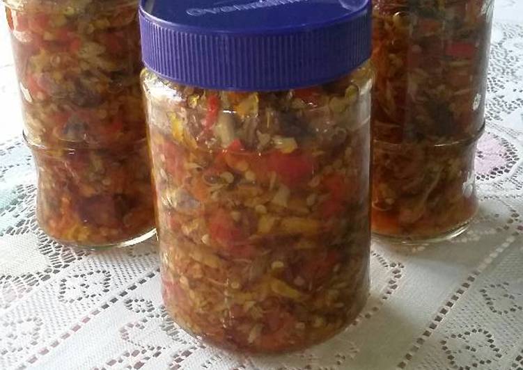 gambar untuk resep Sambal tongkol suwir pedas