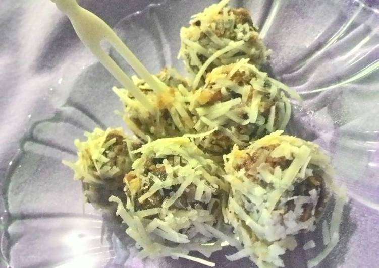 Resep Bola biskuit coklat keju Kiriman dari jayanti puji hastuti