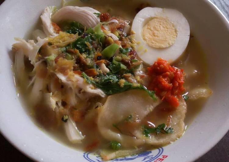 resep lengkap untuk Soto ayam ??