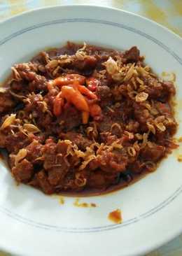 Oseng Daging Mercon