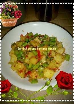 Sambal goreng kentang buncis simple