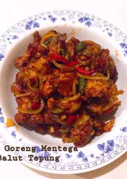 Ayam goreng mentega "krenyes" Versi 2