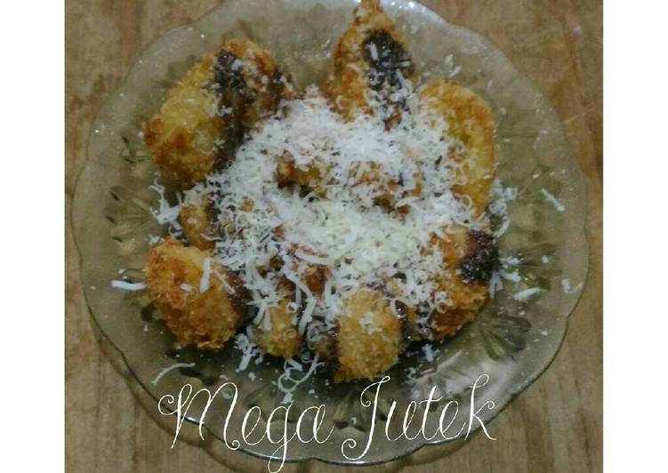 Resep Pisang goreng tepung roti Kiriman dari mega jutek