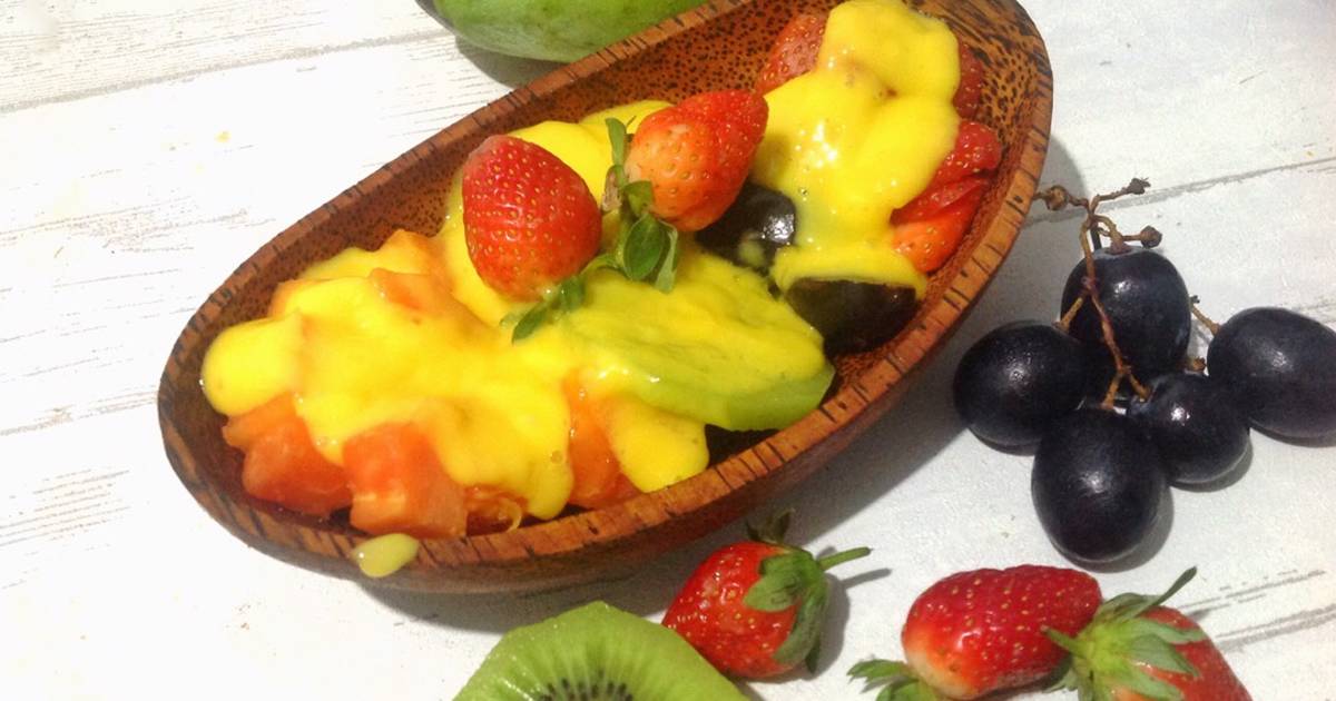 88 resep  salad  buah  simple saus  enak dan sederhana  Cookpad