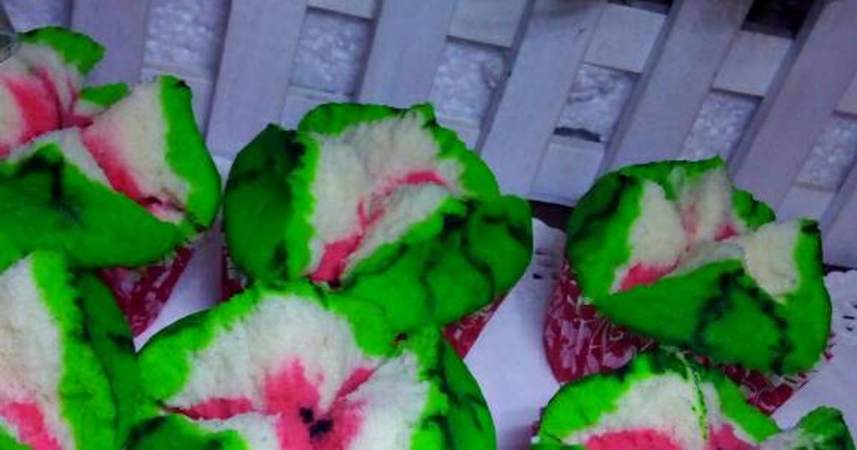 Resep BOLU KUKUS SEMANGKA PECAH