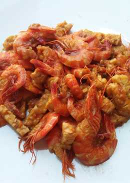 Udang saos pedes