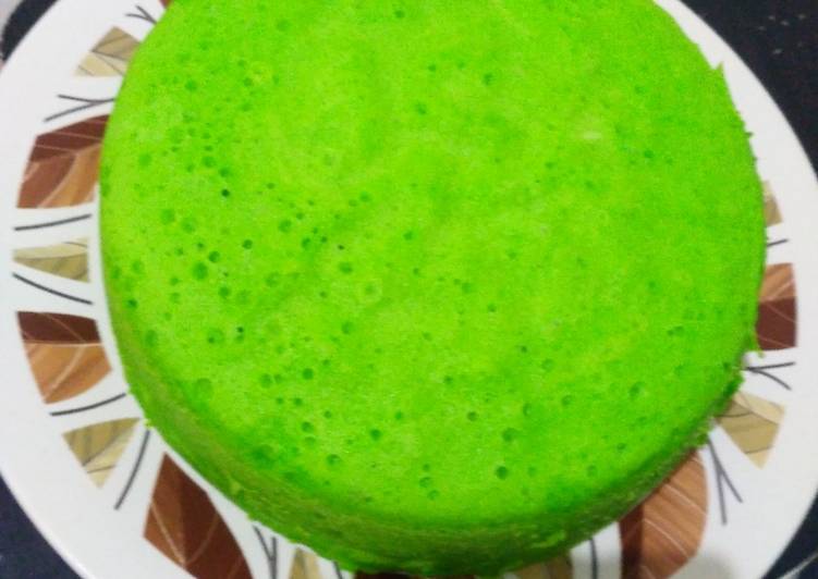 gambar untuk resep makanan Bolu Pandan lembut