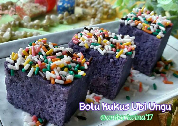 resep Bolu Kukus Ubi Ungu