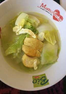 Sayur capcay talor (tahu telor)