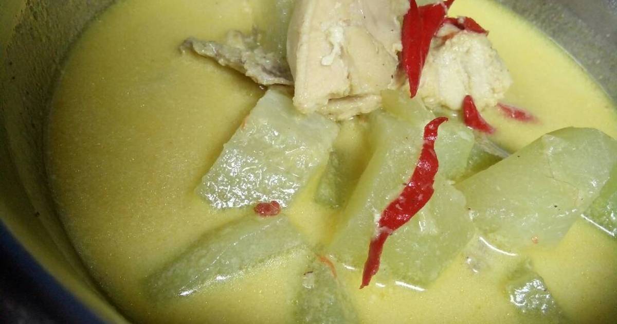 Resep Ayam  santan labu siam ala AR oleh Rizki Aridha 