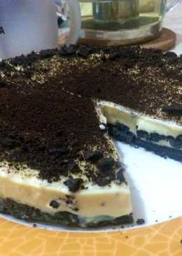 Oreo Cheesecake (No bake, No cream cheese) Pakai Prochiz Keju Oles