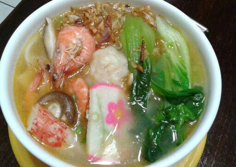  Resep  Kwetiau Kuah  Seafood  PR asianfood oleh Angelic II 