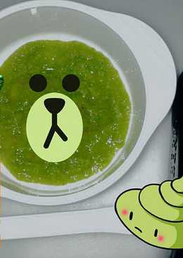Mpasi menu tunggal 6bulan puree buncis + evoo