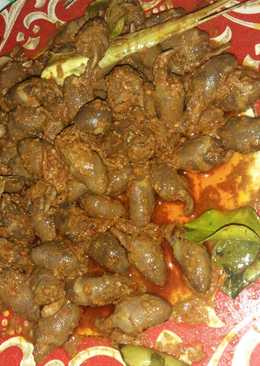 Jantung ayam pedas