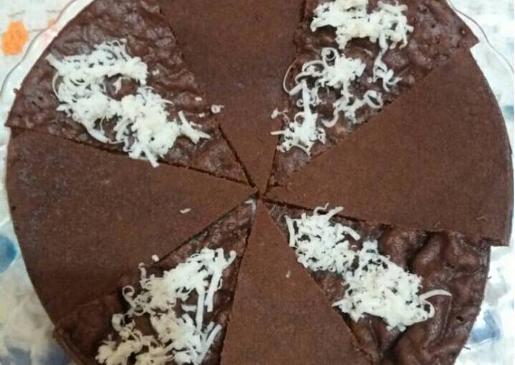 resep masakan Brownies Kukus Coklat Keju untuk Pemula