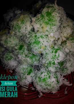 Klepon Ketan Isi Gula Merah