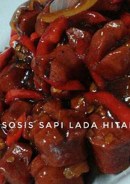Sosis sapi lada hitam #BikinramadanBerkesan