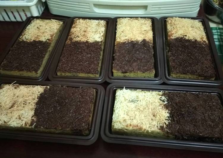 bahan dan cara membuat Banana choco chesecake