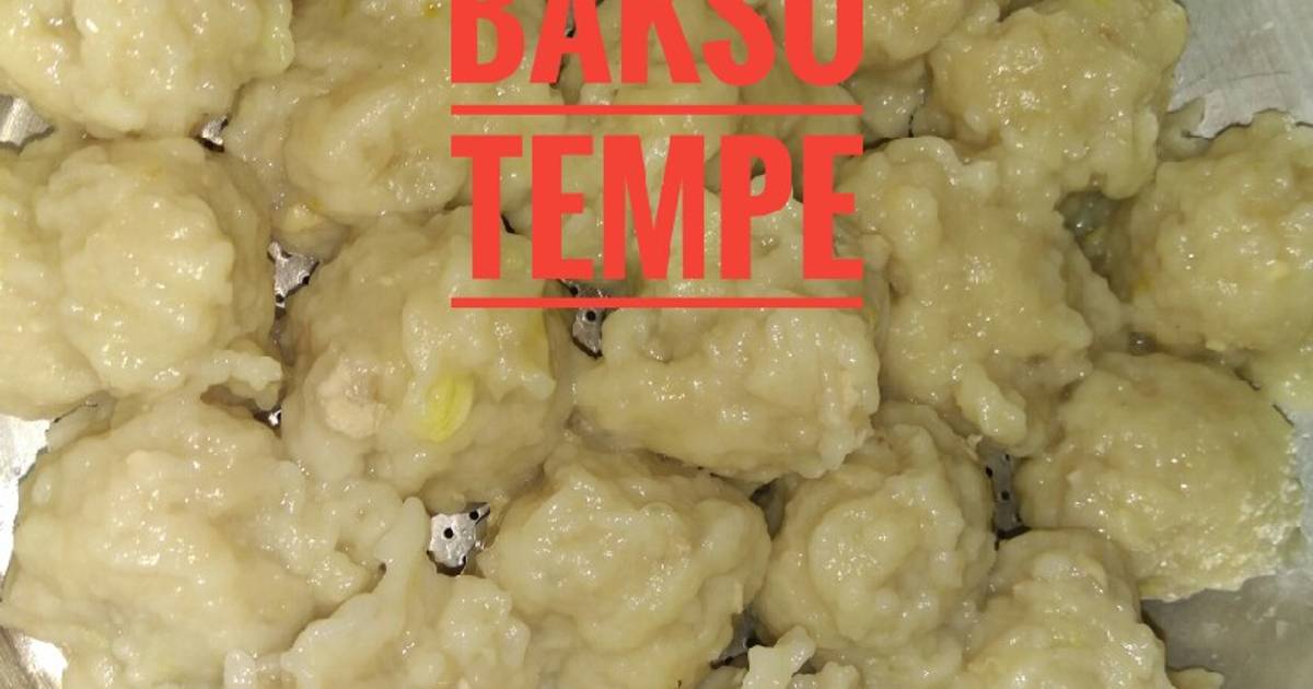 281 resep bakso tempe enak  dan sederhana Cookpad