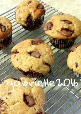 Banana Chocolate Muffin favoritnya anak anak