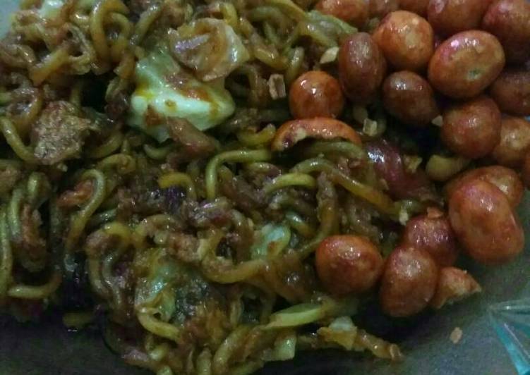 resep Mie gores pedasssss ala anak kost