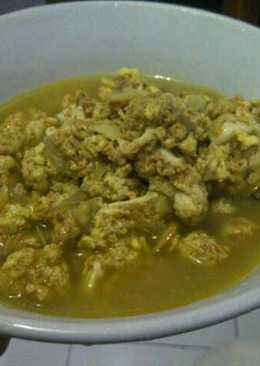 Orak arik telur rebus rasa gulai ala anak kost