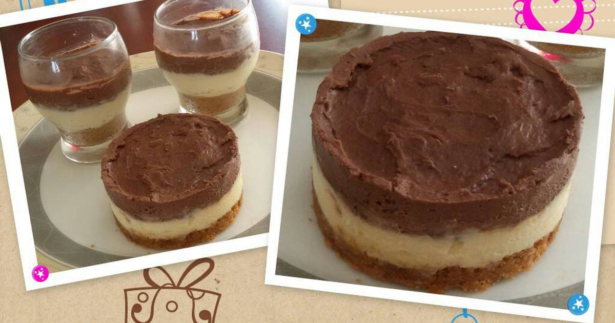 Resep No Bake Chocolate Cheesecake Resep No Bake Chocolate Cheesecake