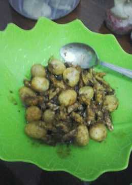 Puyu tempe masak kecap