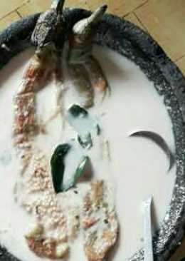 Pecel terong bakar