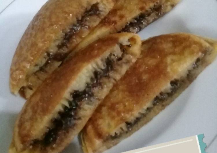 gambar untuk cara membuat Martabak mini teplon manyus. tanpa telor