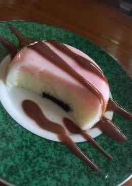 Puding Susu Keju Oreo
