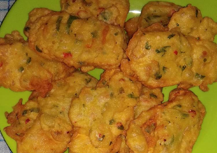 Mendoan pedas foto resep utama