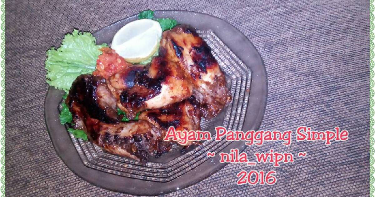 Resep Ayam Bakar Kecap Simple - Mewarnai p