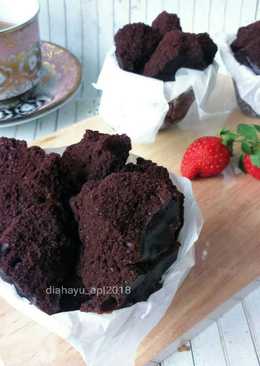 Brownies kukus tepung beras (eggless) pr_egglesscake