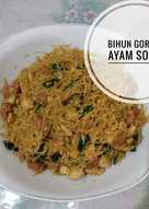 Bihun Goreng Special (Sosis Ayam Telur)