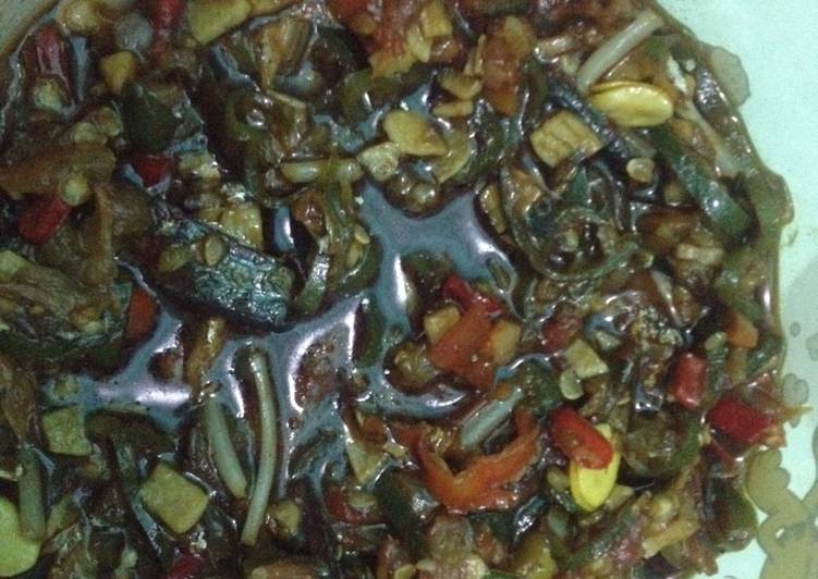 resep masakan Ikan klotok/asin PEDAS