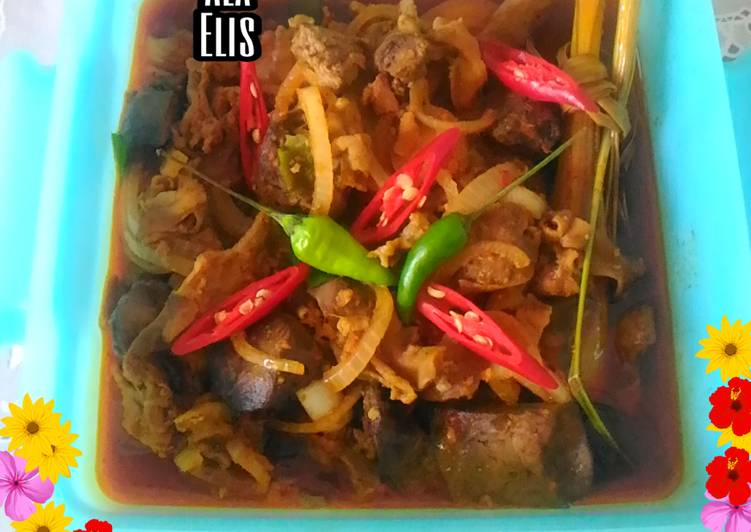 resep masakan Sambal goreng ati ampela