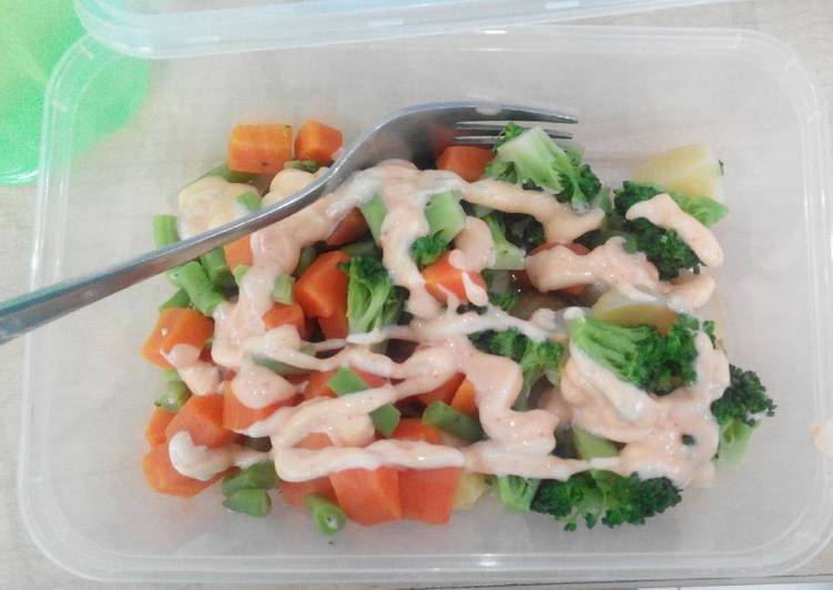 gambar untuk resep Simple Vagetable Salad