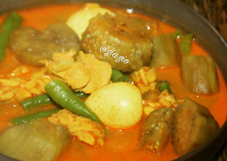 resep masakan Sayur Terong / Lodeh Terong