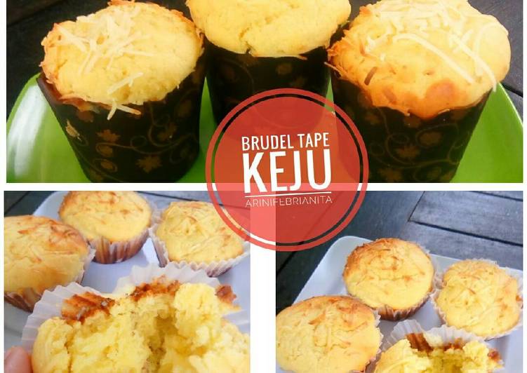 Resep Brudel tape keju By Arini Febrianita