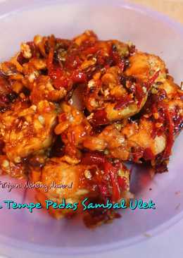 Tahu Tempe Pedas sambel Ulek ala Dapur Fitri