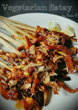 Sate Vegetarian (Sate Jamur)