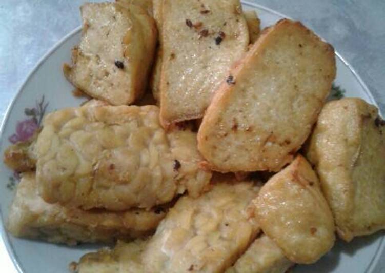 Resep Terik Tempe Tahu / Bacem Kuning - dhita wahyu