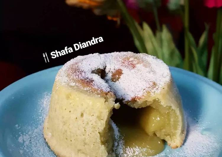 Resep Greentea Lava Cake Karya Shafa Diandra