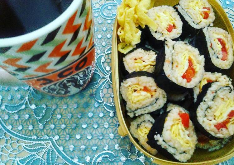 resep masakan Sushi Nori Rolled