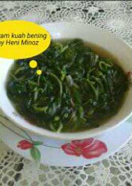 Bayam kuah bening ð¿#BantuMantenBaru